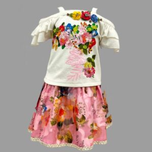 Girls Skirt set